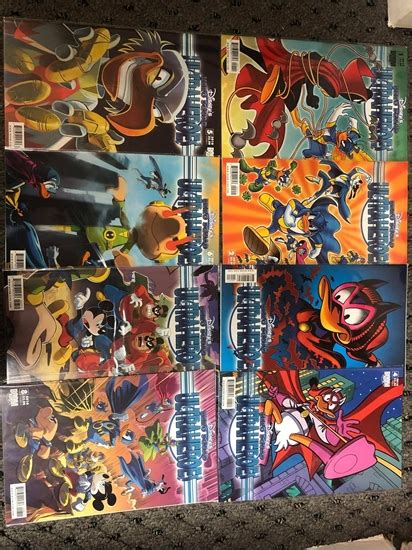 Disneys Hero Squad Ultraheroes 1 8 Set Comic Books And Collectibles