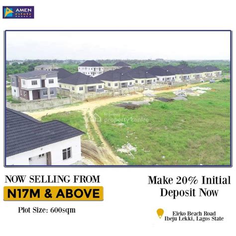 For Sale Prestigious Land Amen Estate Phase Eleko Ibeju Lekki Lagos Ref