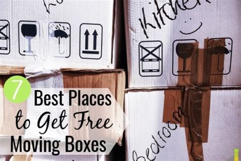 Where To Get Free Moving Boxes 7 Places To Find Them Frugal Rules