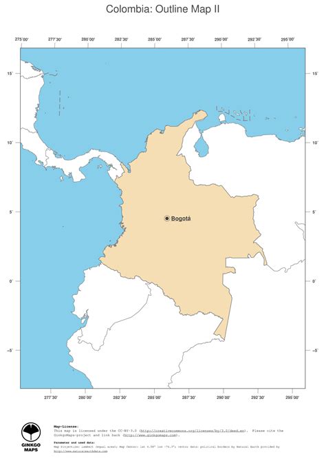 Colombia map page, view colombia political, physical, country maps, satellite images photos and where is colombia location in world map. Map Colombia; GinkgoMaps continent: South America; region ...