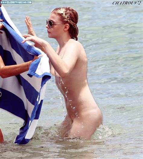 Chloe Grace Moretz Nude Candid Fake Celebrityfakes U The Best