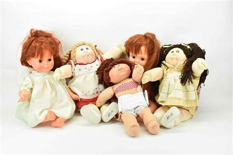 Lot Detail Group Of 5 Assorted Vintage Dolls