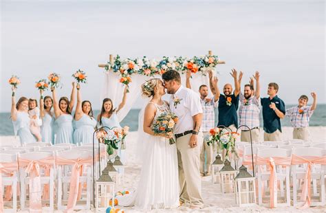 Plan A Fun Gulf Beach Wedding Alabama And Florida Beach Weddings