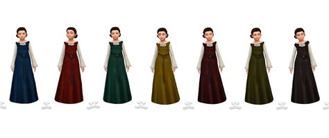History Lovers Simblr Sims 4 Girls Celtic Dress This Is The Girls