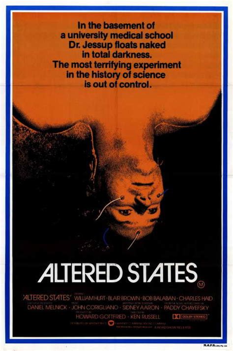 Altered States Movie Posters From Movie Poster Shop