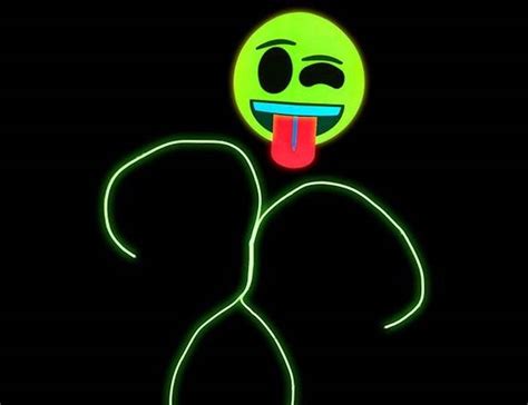 Glowcity Emoji Stick Figure Costumes Gadget Flow