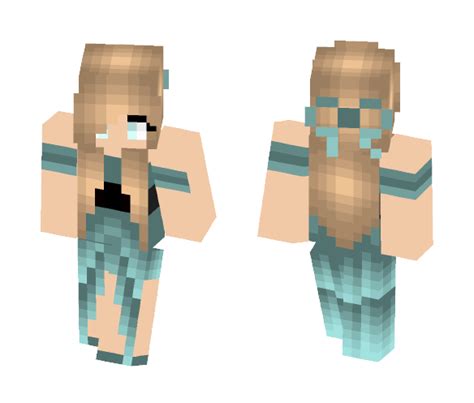 Download Waterfall Dress Minecraft Skin For Free Superminecraftskins
