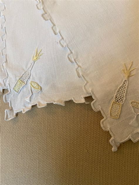 Vintage Napkins Perfect For Any Celebration Featuring A Etsy