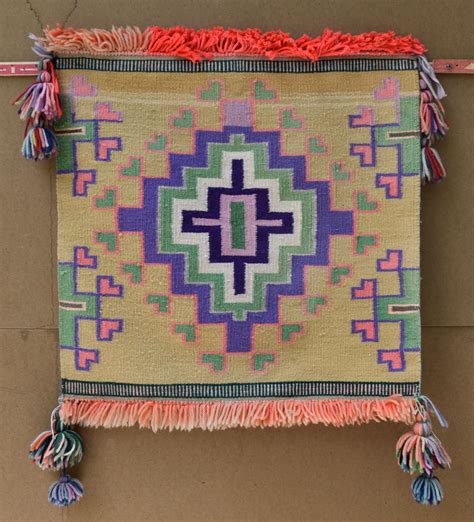 Navajo Indian Sunday Saddle Blanket