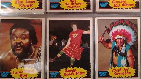 1985 O Pee Chee Wwf Pro Wrestling Stars Trading Cards Youtube