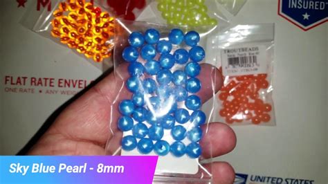 Fishing Beads 7 Color Of Beads Review Youtube