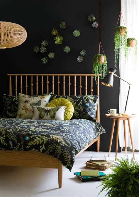 Ss 15s Top Interiors Trends Bedroom Ideas Botanical Bedroom