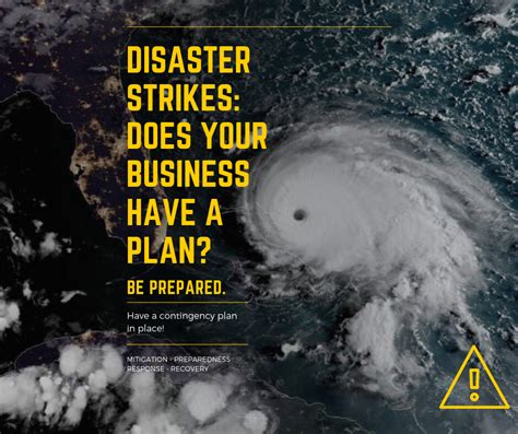 Disaster Strikes Does Your Business Have A Plan