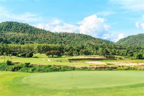 Golf Course Landscape Photo Free Download