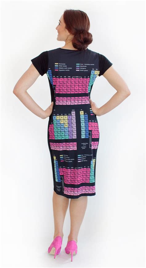 Periodic Table Dress Shenova Fashion