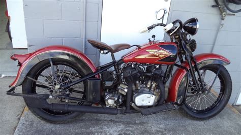 Harley Davidson 1935 Vld 1200cc Flat Head Sold Classic Motorcycle Sales