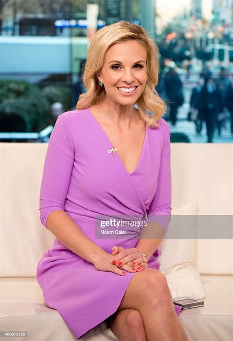 Host Elisabeth Hasselbeck Returns To Fox And Friends At Fox Studios