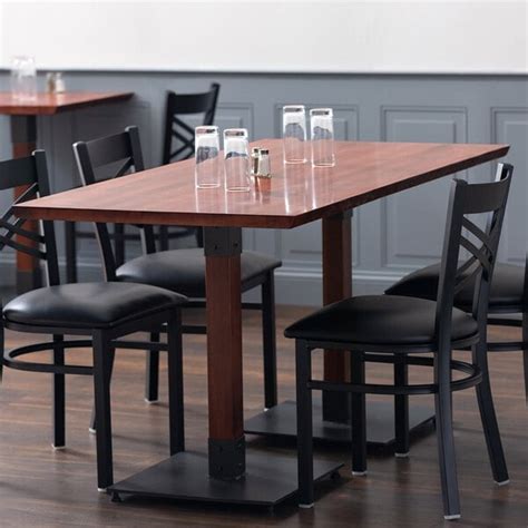 Lancaster Table And Seating 30 X 60 Solid Wood Live Edge Table Top With
