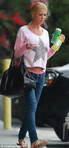 Tara Reid Flashes Her Neon Pink Underwear In Low Slung Jeans Daily
