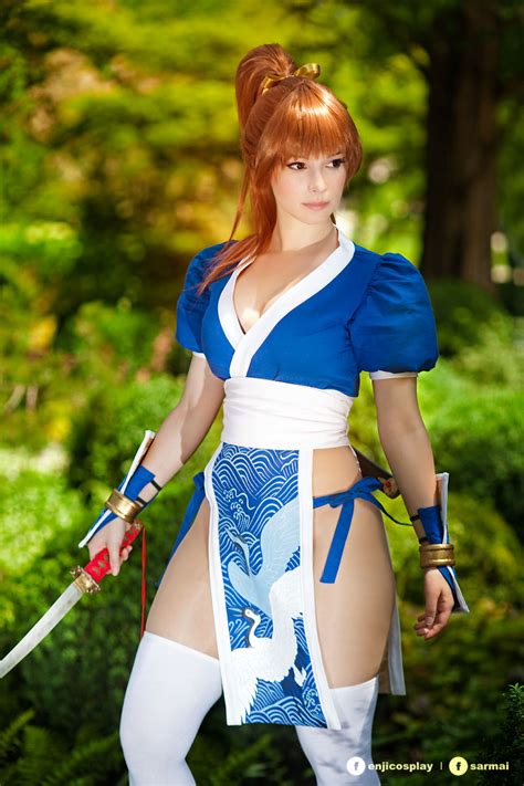 Kasumi From Doa Cosplay Game Art Hq