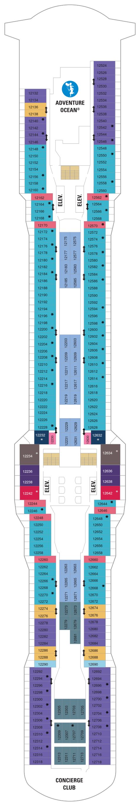 Quantum of the Seas Deck Plans | CruiseInd
