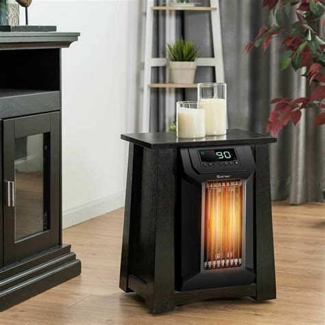 Comfort zone radiant quartz tower heater. COSTWAY Electric Space Heater, Oscillating Tower Heater ...