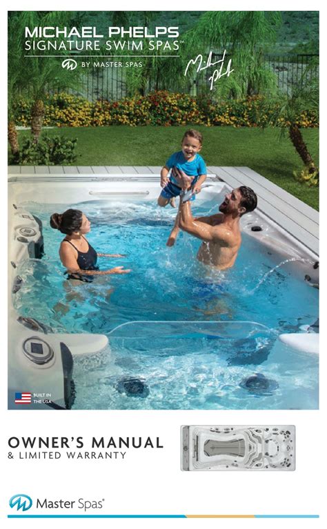 Master Spas Michael Phelps Signature Swim Spas Owners Manual Pdf Download Manualslib