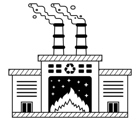 Trash Incinerator Illustrations Royalty Free Vector Graphics And Clip