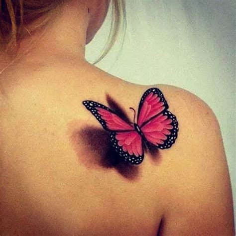 Beautiful Beautiful Tattoos And 3d Butterfly Tattoo On