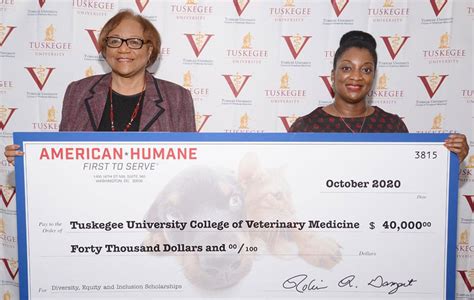 Tuskegee Receives 40000 Scholarship Grant Todays Veterinary Business