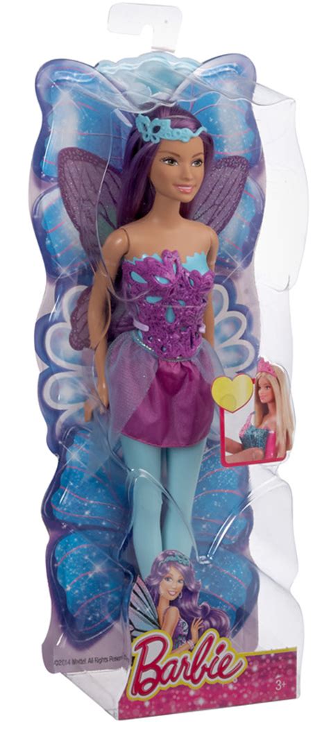 Barbie Fairytale Fairy Teresa Doll Purple Hair