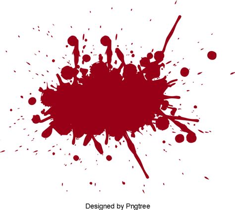 Download Crime Scene Blood Vector Material Blood Bloodstained - Red png image