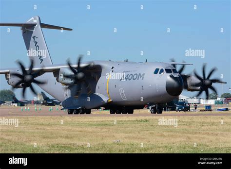 Airbus A400m Military Transport Aircraft Stock Photo Alamy