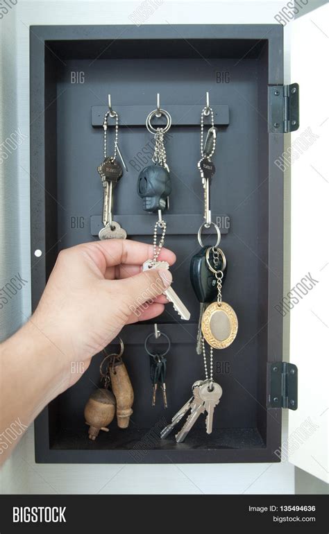 Hand Keep Key Key Box Image And Photo Free Trial Bigstock