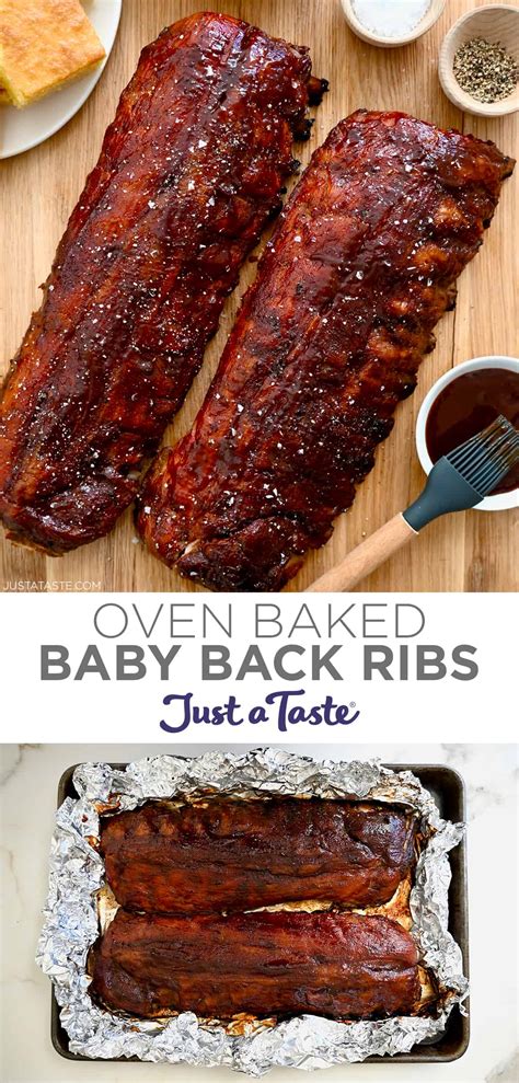 Oven Baked Baby Back Ribs Just A Taste
