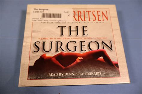 Rizzoli And Isles Ser The Surgeon By Tess Gerritsen 2001 Compact Disc Abridged Edition For