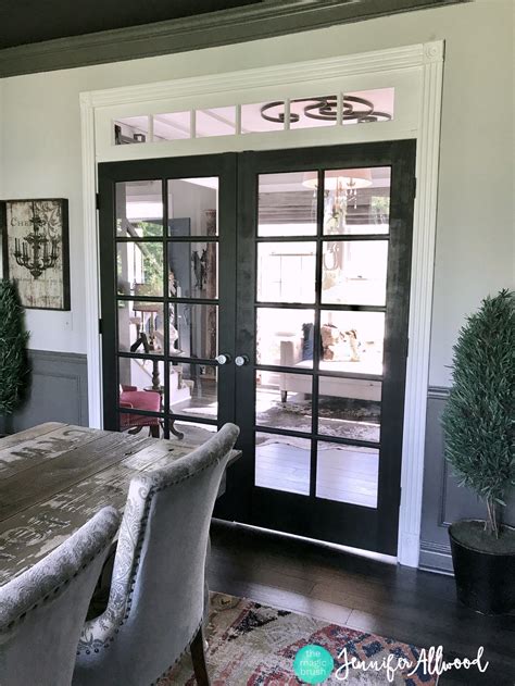 10 Black French Doors Exterior