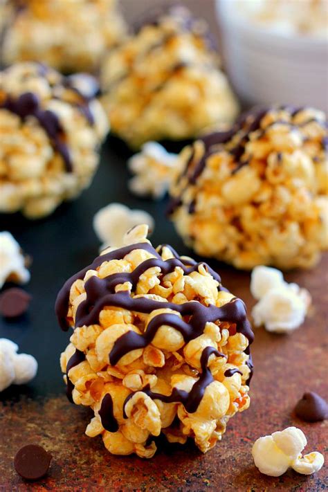 Caramel Popcorn Balls Recipe Growingafricanhairlong