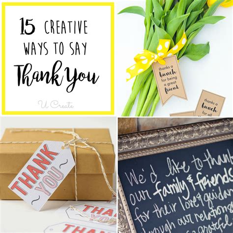 15 Creative Ways To Say Thank You