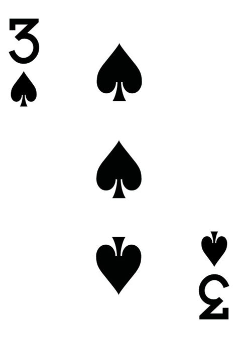 3 of spades by wheelgenius | Cards, Card design, Smartphone wallpaper