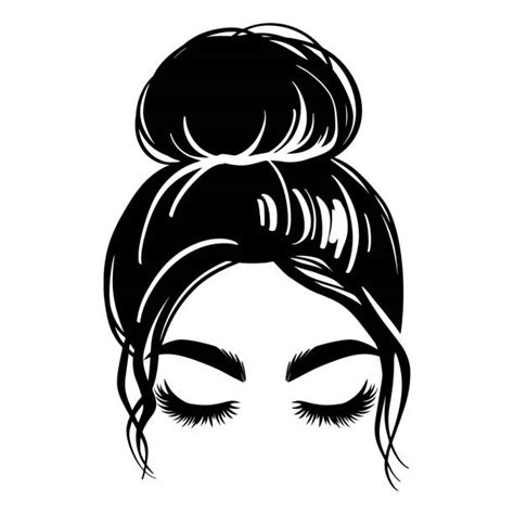 Silhouette Of The Eyebrows Styles Illustrations Royalty Free Vector