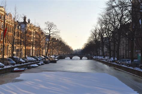 Snow In Amsterdam Amsterdamian