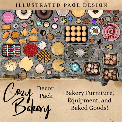 Cozy Bakery Asset Pack Cartographyassets