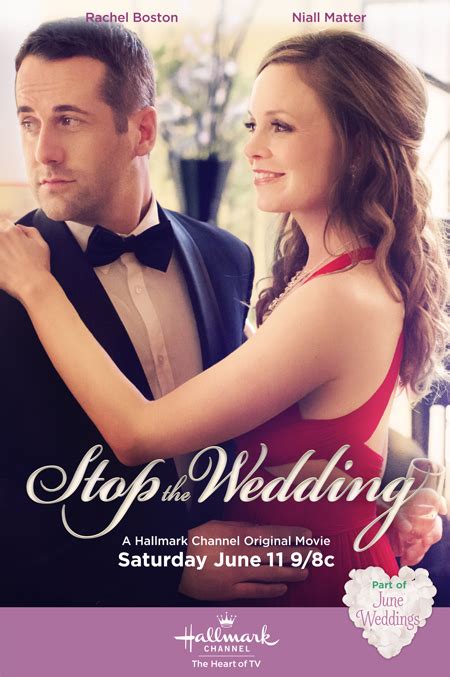 Hallmark Channels June Wedding Movie Stop The Wedding Starring