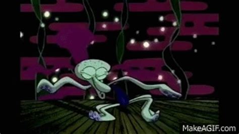 Squidward Dance To Dubstep On Make A Gif