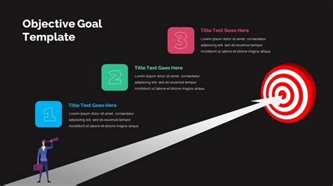 Objective Goals Template For Powerpoint Slidebazaar
