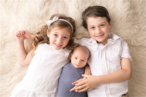 Newborn Photography With Siblings