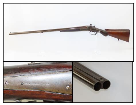 Belgian Double Barrel Shotgun C R Antique Ancestry Guns