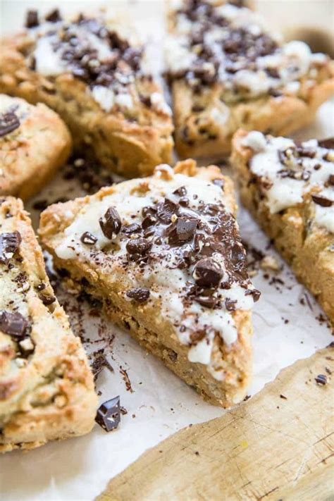 Paleo Pecan Chocolate Chip Scones With Keto And Vegan Options The