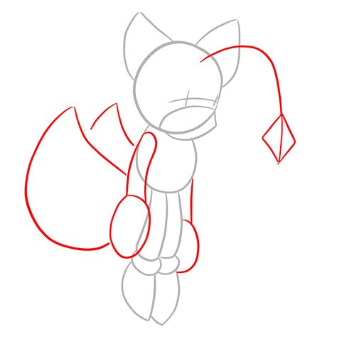 How To Draw Tails Doll Fnf Sketchok Easy Drawing Guides